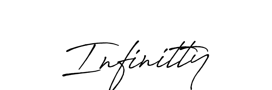 How to make Infinitty signature? Antro_Vectra_Bolder is a professional autograph style. Create handwritten signature for Infinitty name. Infinitty signature style 7 images and pictures png