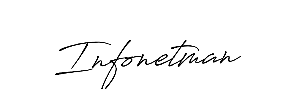 You should practise on your own different ways (Antro_Vectra_Bolder) to write your name (Infonetman) in signature. don't let someone else do it for you. Infonetman signature style 7 images and pictures png