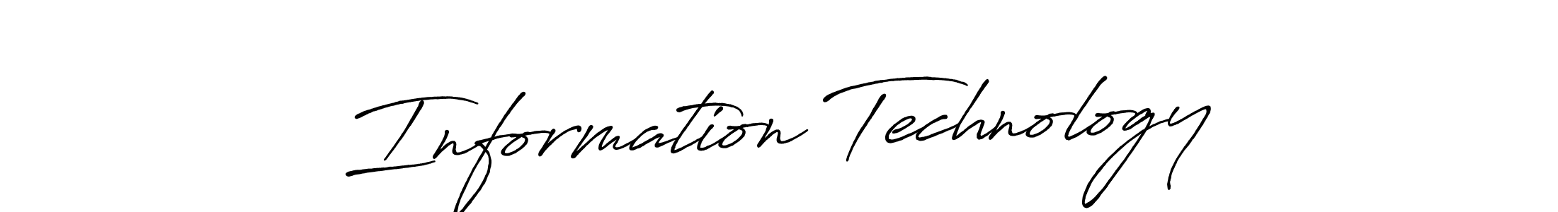The best way (Antro_Vectra_Bolder) to make a short signature is to pick only two or three words in your name. The name Information Technology include a total of six letters. For converting this name. Information Technology signature style 7 images and pictures png