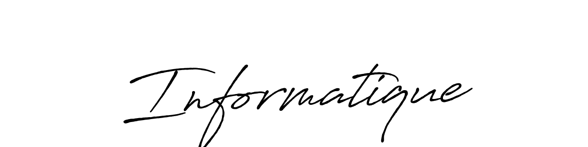 The best way (Antro_Vectra_Bolder) to make a short signature is to pick only two or three words in your name. The name Informatique include a total of six letters. For converting this name. Informatique signature style 7 images and pictures png