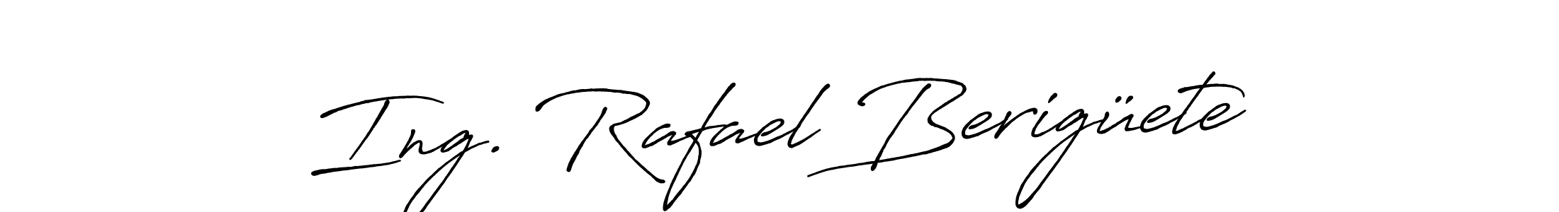 How to Draw Ing. Rafael Berigüete signature style? Antro_Vectra_Bolder is a latest design signature styles for name Ing. Rafael Berigüete. Ing. Rafael Berigüete signature style 7 images and pictures png