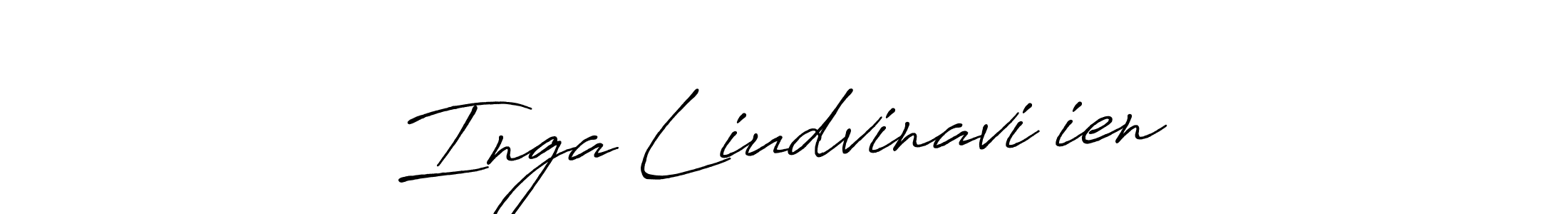 if you are searching for the best signature style for your name Inga Liudvinavičienė. so please give up your signature search. here we have designed multiple signature styles  using Antro_Vectra_Bolder. Inga Liudvinavičienė signature style 7 images and pictures png