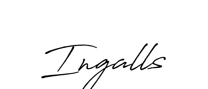 It looks lik you need a new signature style for name Ingalls. Design unique handwritten (Antro_Vectra_Bolder) signature with our free signature maker in just a few clicks. Ingalls signature style 7 images and pictures png