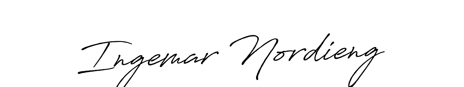 How to make Ingemar Nordieng signature? Antro_Vectra_Bolder is a professional autograph style. Create handwritten signature for Ingemar Nordieng name. Ingemar Nordieng signature style 7 images and pictures png