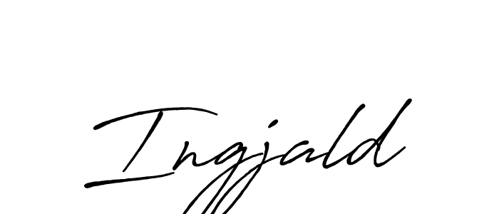 Best and Professional Signature Style for Ingjald. Antro_Vectra_Bolder Best Signature Style Collection. Ingjald signature style 7 images and pictures png