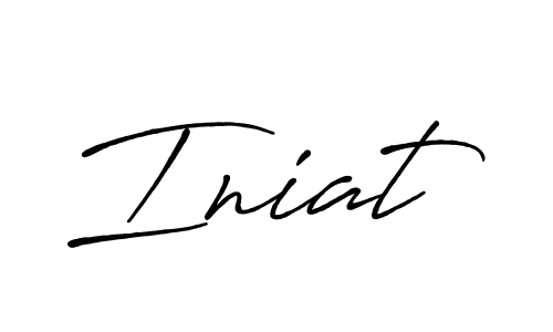 Make a beautiful signature design for name Iniat. Use this online signature maker to create a handwritten signature for free. Iniat signature style 7 images and pictures png