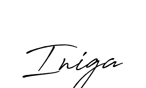 It looks lik you need a new signature style for name Iniga. Design unique handwritten (Antro_Vectra_Bolder) signature with our free signature maker in just a few clicks. Iniga signature style 7 images and pictures png