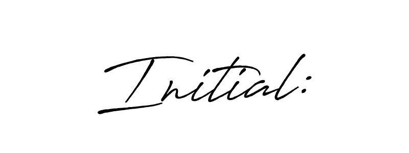 You can use this online signature creator to create a handwritten signature for the name Initial:. This is the best online autograph maker. Initial: signature style 7 images and pictures png