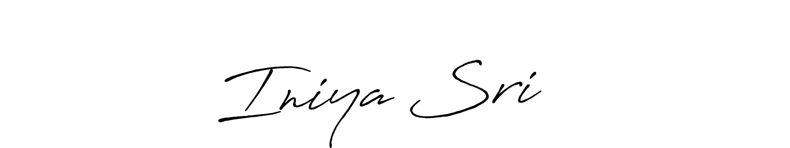 How to make Iniya Sri ❤️ signature? Antro_Vectra_Bolder is a professional autograph style. Create handwritten signature for Iniya Sri ❤️ name. Iniya Sri ❤️ signature style 7 images and pictures png