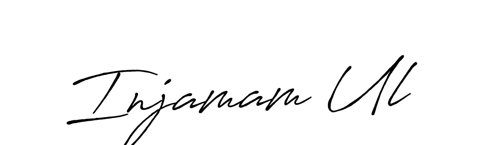 Antro_Vectra_Bolder is a professional signature style that is perfect for those who want to add a touch of class to their signature. It is also a great choice for those who want to make their signature more unique. Get Injamam Ul name to fancy signature for free. Injamam Ul signature style 7 images and pictures png