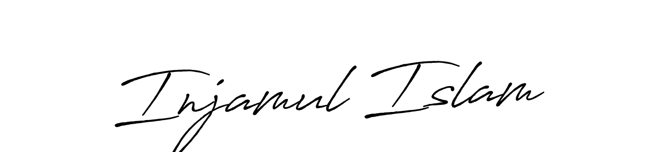 Use a signature maker to create a handwritten signature online. With this signature software, you can design (Antro_Vectra_Bolder) your own signature for name Injamul Islam. Injamul Islam signature style 7 images and pictures png