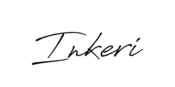 The best way (Antro_Vectra_Bolder) to make a short signature is to pick only two or three words in your name. The name Inkeri include a total of six letters. For converting this name. Inkeri signature style 7 images and pictures png