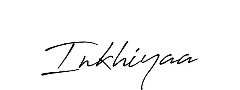 You should practise on your own different ways (Antro_Vectra_Bolder) to write your name (Inkhiyaa) in signature. don't let someone else do it for you. Inkhiyaa signature style 7 images and pictures png