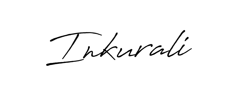 if you are searching for the best signature style for your name Inkurali. so please give up your signature search. here we have designed multiple signature styles  using Antro_Vectra_Bolder. Inkurali signature style 7 images and pictures png