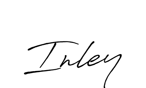 Create a beautiful signature design for name Inley. With this signature (Antro_Vectra_Bolder) fonts, you can make a handwritten signature for free. Inley signature style 7 images and pictures png