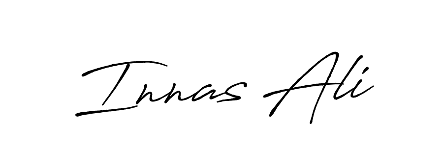Here are the top 10 professional signature styles for the name Innas Ali. These are the best autograph styles you can use for your name. Innas Ali signature style 7 images and pictures png