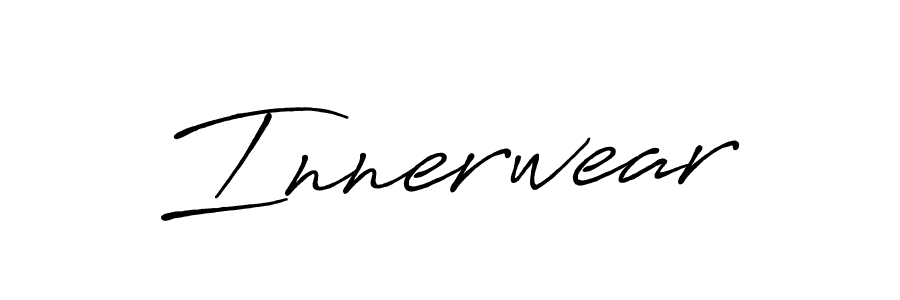 Similarly Antro_Vectra_Bolder is the best handwritten signature design. Signature creator online .You can use it as an online autograph creator for name Innerwear. Innerwear signature style 7 images and pictures png