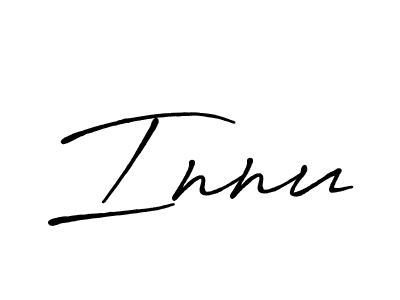 Design your own signature with our free online signature maker. With this signature software, you can create a handwritten (Antro_Vectra_Bolder) signature for name Innu. Innu signature style 7 images and pictures png