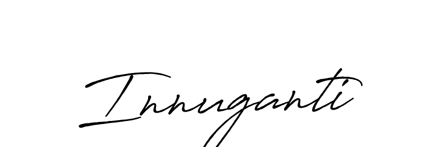 if you are searching for the best signature style for your name Innuganti. so please give up your signature search. here we have designed multiple signature styles  using Antro_Vectra_Bolder. Innuganti signature style 7 images and pictures png
