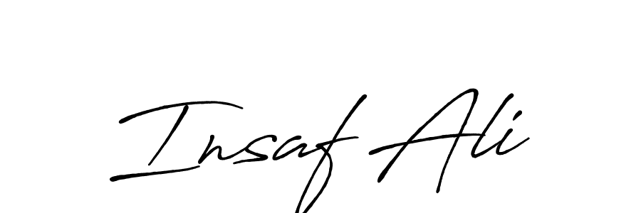 You can use this online signature creator to create a handwritten signature for the name Insaf Ali. This is the best online autograph maker. Insaf Ali signature style 7 images and pictures png