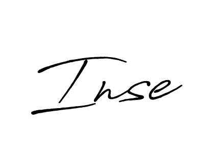 Make a beautiful signature design for name Inse. Use this online signature maker to create a handwritten signature for free. Inse signature style 7 images and pictures png