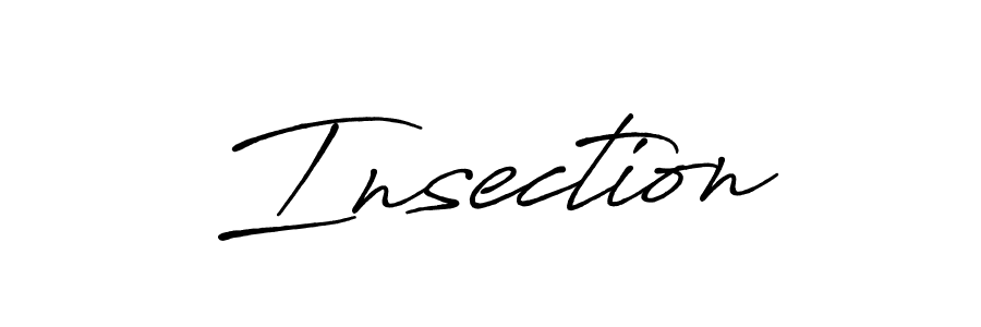 Make a beautiful signature design for name Insection. Use this online signature maker to create a handwritten signature for free. Insection signature style 7 images and pictures png