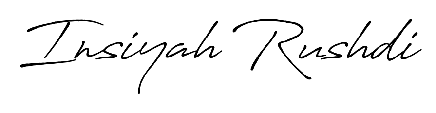 Style your name Insiyah Rushdi with confidence using Antro_Vectra_Bolder signature design. Simple, elegant, and ready for immediate document use. Insiyah Rushdi signature style 7 images and pictures png