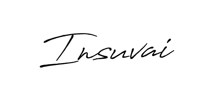 Insuvai stylish signature style. Best Handwritten Sign (Antro_Vectra_Bolder) for my name. Handwritten Signature Collection Ideas for my name Insuvai. Insuvai signature style 7 images and pictures png