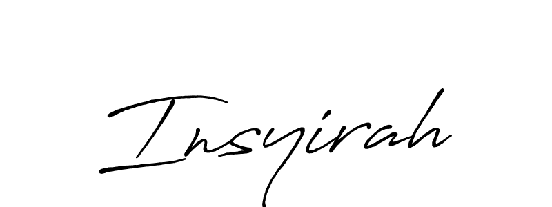 Here are the top 10 professional signature styles for the name Insyirah. These are the best autograph styles you can use for your name. Insyirah signature style 7 images and pictures png