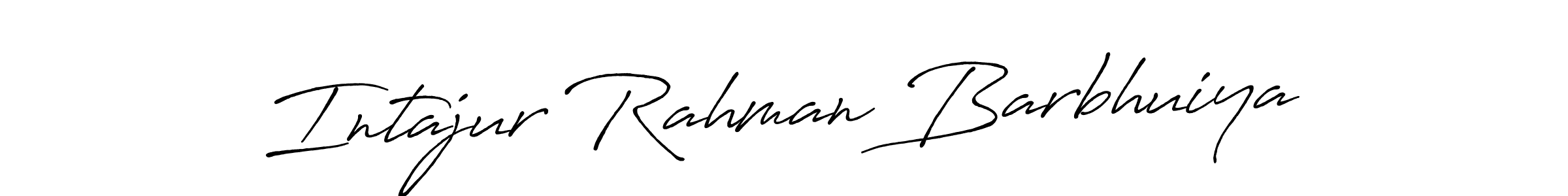 You should practise on your own different ways (Antro_Vectra_Bolder) to write your name (Intajur Rahman Barbhuiya) in signature. don't let someone else do it for you. Intajur Rahman Barbhuiya signature style 7 images and pictures png