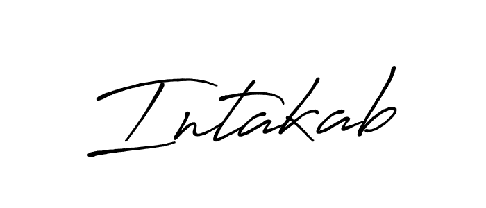 Antro_Vectra_Bolder is a professional signature style that is perfect for those who want to add a touch of class to their signature. It is also a great choice for those who want to make their signature more unique. Get Intakab name to fancy signature for free. Intakab signature style 7 images and pictures png