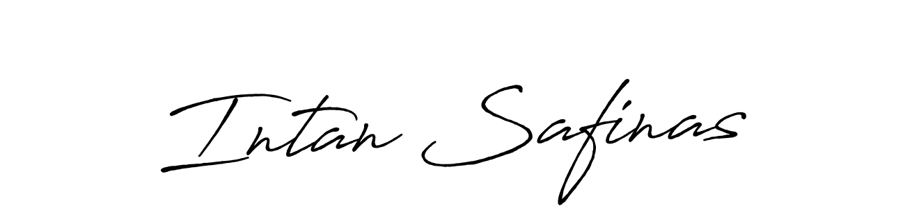 Make a short Intan Safinas signature style. Manage your documents anywhere anytime using Antro_Vectra_Bolder. Create and add eSignatures, submit forms, share and send files easily. Intan Safinas signature style 7 images and pictures png