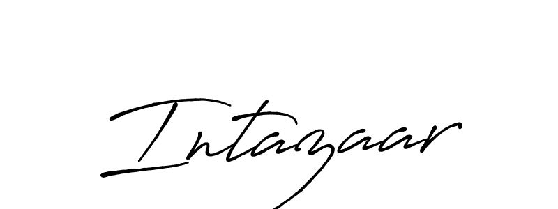 How to Draw Intazaar signature style? Antro_Vectra_Bolder is a latest design signature styles for name Intazaar. Intazaar signature style 7 images and pictures png