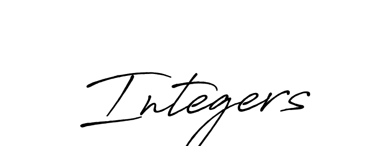 You can use this online signature creator to create a handwritten signature for the name Integers. This is the best online autograph maker. Integers signature style 7 images and pictures png