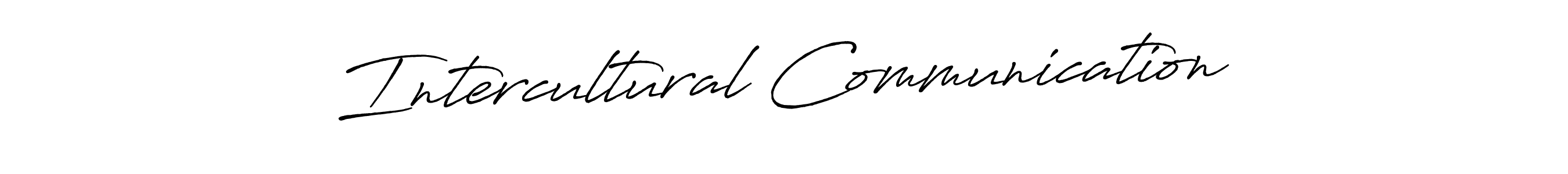 How to make Intercultural Communication name signature. Use Antro_Vectra_Bolder style for creating short signs online. This is the latest handwritten sign. Intercultural Communication signature style 7 images and pictures png