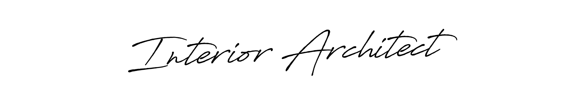 Best and Professional Signature Style for Interior Architect. Antro_Vectra_Bolder Best Signature Style Collection. Interior Architect signature style 7 images and pictures png