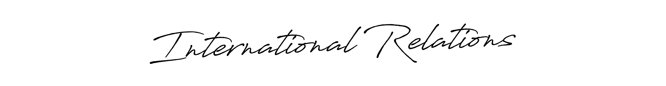 How to Draw International Relations signature style? Antro_Vectra_Bolder is a latest design signature styles for name International Relations. International Relations signature style 7 images and pictures png