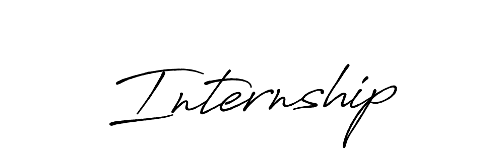 You should practise on your own different ways (Antro_Vectra_Bolder) to write your name (Internship) in signature. don't let someone else do it for you. Internship signature style 7 images and pictures png