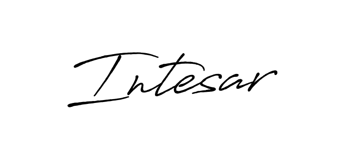 Here are the top 10 professional signature styles for the name Intesar. These are the best autograph styles you can use for your name. Intesar signature style 7 images and pictures png