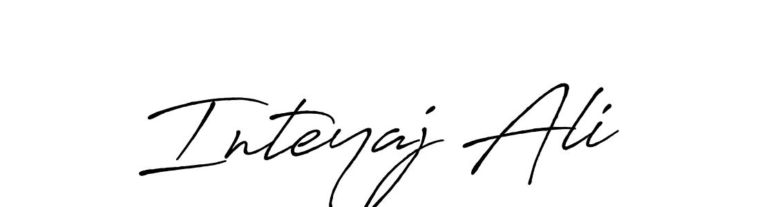 You can use this online signature creator to create a handwritten signature for the name Inteyaj Ali. This is the best online autograph maker. Inteyaj Ali signature style 7 images and pictures png