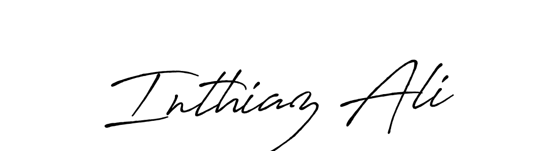 Similarly Antro_Vectra_Bolder is the best handwritten signature design. Signature creator online .You can use it as an online autograph creator for name Inthiaz Ali. Inthiaz Ali signature style 7 images and pictures png