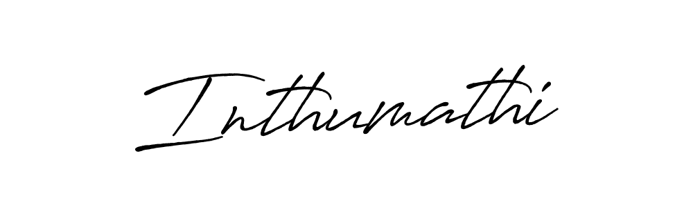 How to Draw Inthumathi signature style? Antro_Vectra_Bolder is a latest design signature styles for name Inthumathi. Inthumathi signature style 7 images and pictures png