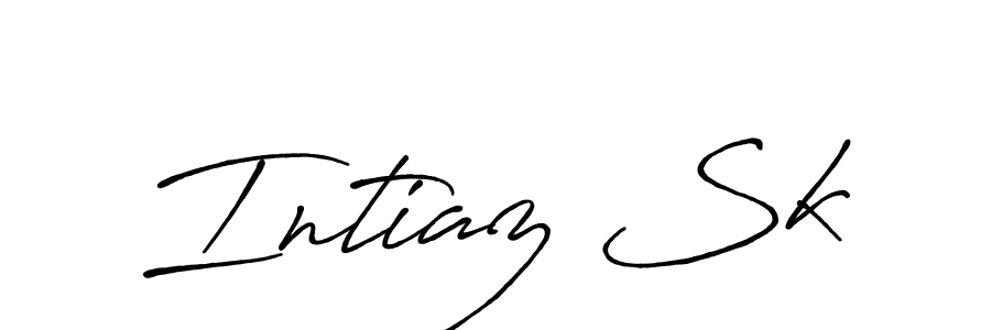 Once you've used our free online signature maker to create your best signature Antro_Vectra_Bolder style, it's time to enjoy all of the benefits that Intiaz Sk name signing documents. Intiaz Sk signature style 7 images and pictures png