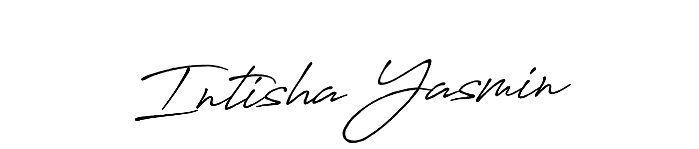 Here are the top 10 professional signature styles for the name Intisha Yasmin. These are the best autograph styles you can use for your name. Intisha Yasmin signature style 7 images and pictures png
