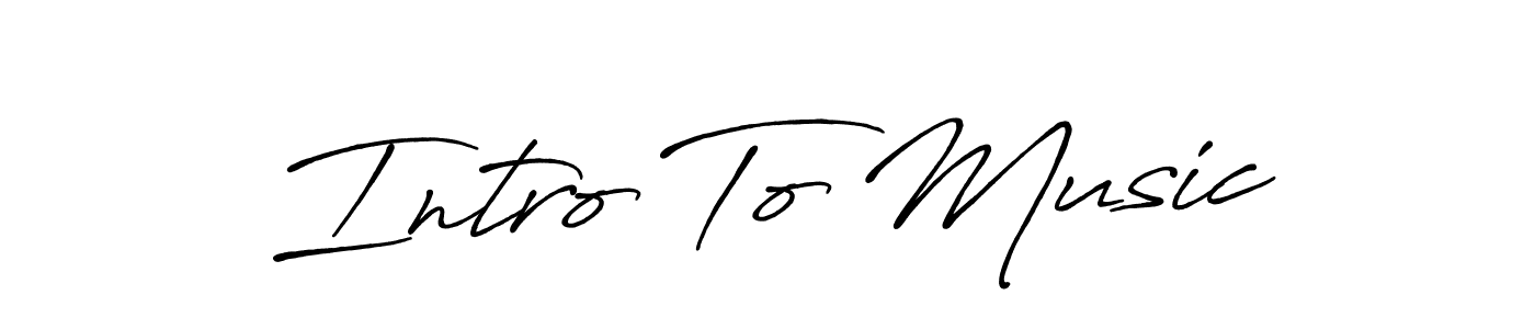 See photos of Intro To Music official signature by Spectra . Check more albums & portfolios. Read reviews & check more about Antro_Vectra_Bolder font. Intro To Music signature style 7 images and pictures png