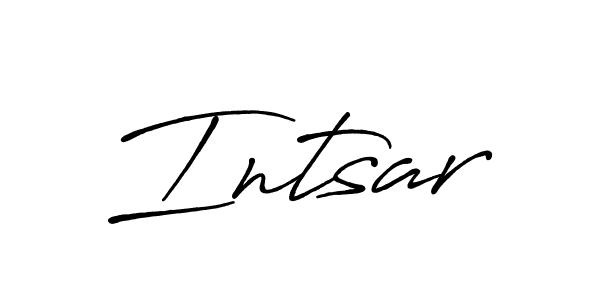 Once you've used our free online signature maker to create your best signature Antro_Vectra_Bolder style, it's time to enjoy all of the benefits that Intsar name signing documents. Intsar signature style 7 images and pictures png