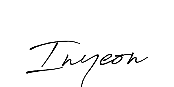 How to make Inyeon signature? Antro_Vectra_Bolder is a professional autograph style. Create handwritten signature for Inyeon name. Inyeon signature style 7 images and pictures png