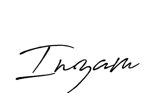 The best way (Antro_Vectra_Bolder) to make a short signature is to pick only two or three words in your name. The name Inzam include a total of six letters. For converting this name. Inzam signature style 7 images and pictures png