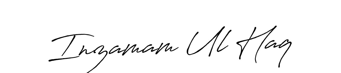 Also You can easily find your signature by using the search form. We will create Inzamam Ul Haq name handwritten signature images for you free of cost using Antro_Vectra_Bolder sign style. Inzamam Ul Haq signature style 7 images and pictures png