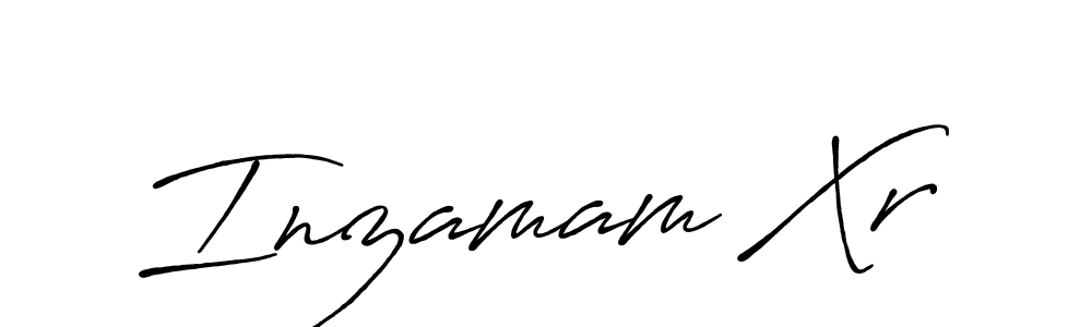 Create a beautiful signature design for name Inzamam Xr. With this signature (Antro_Vectra_Bolder) fonts, you can make a handwritten signature for free. Inzamam Xr signature style 7 images and pictures png